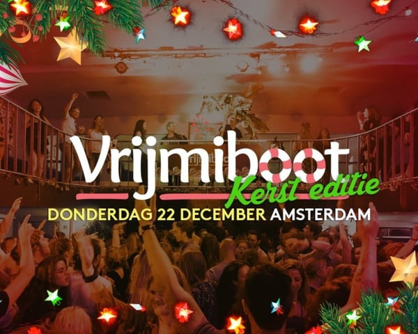 Vrijmiboot Kerst Amsterdam tickets