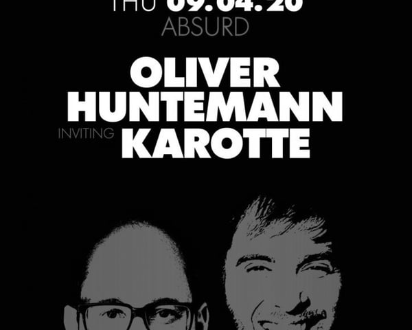 Thursdate: Absurd with Oliver Huntemann, Karotte tickets
