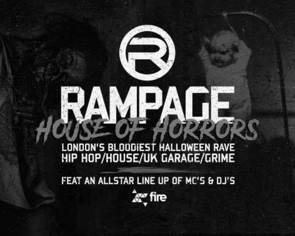 The House of Horrors - Rampage Sound Halloween Rave tickets