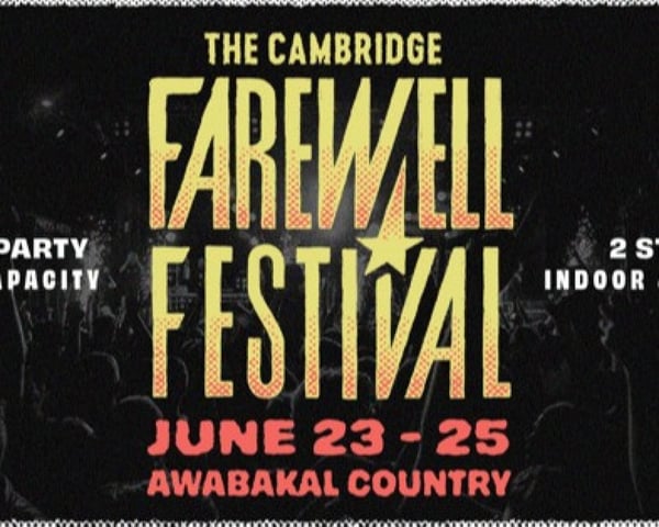The Cambridge Farewell Festival tickets