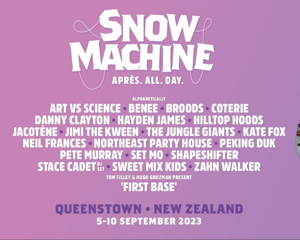 Snow Machine 2023 | Queenstown tickets
