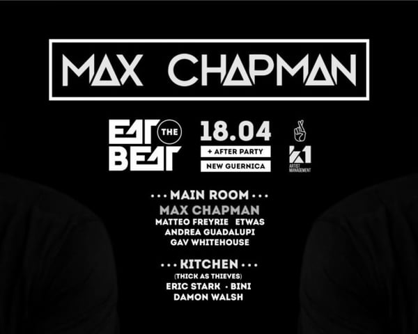 Eat The Beat presents: Max Chapman tickets