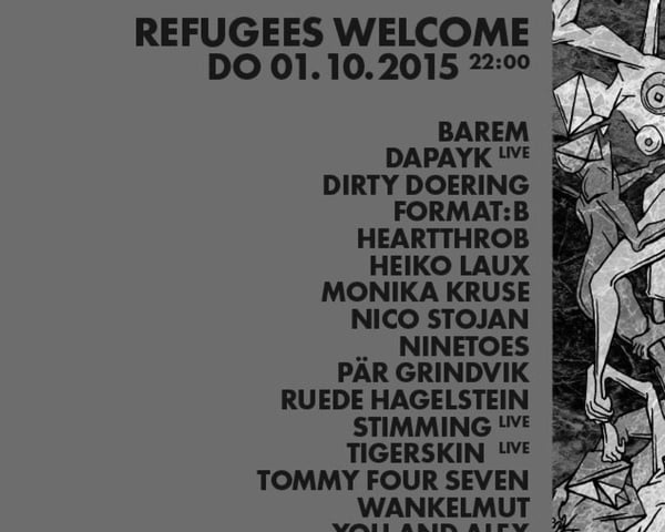 Refugees Welcome tickets