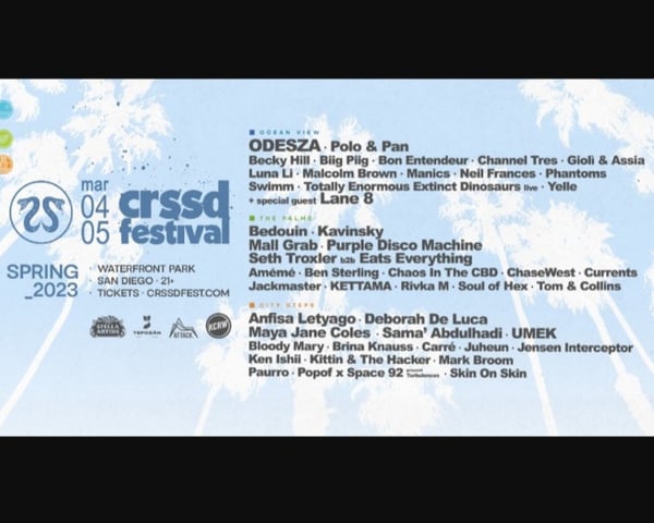 CRSSD Festival Spring '23 tickets