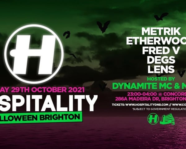 Hospitality Halloween Brighton tickets